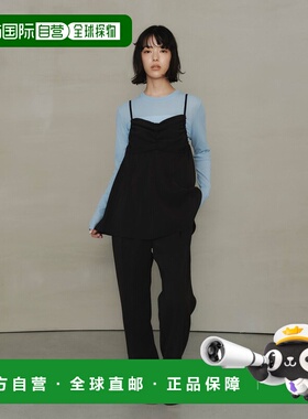 1h可退 日本直邮EMMEL REFINES 女装 宽松层叠设计 背带连衣裙 半