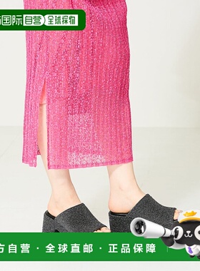 日本直邮Oriental Traffic 平台穆勒凉鞋 [41229 OR526BW001763]