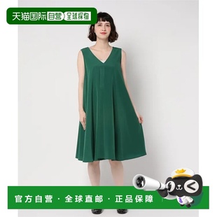 女士V领A线连衣裙 Agenda 510559184711 日本直邮12Twelve 1h可退