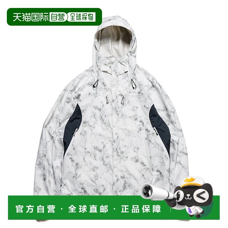 1h可退 日本直邮uniform experiment 男士大理石纹防水透气山岳夹