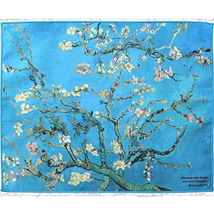 【日本直邮】东丽 液晶/镜片清洁布24×19cm梵高盛开的杏树PE17