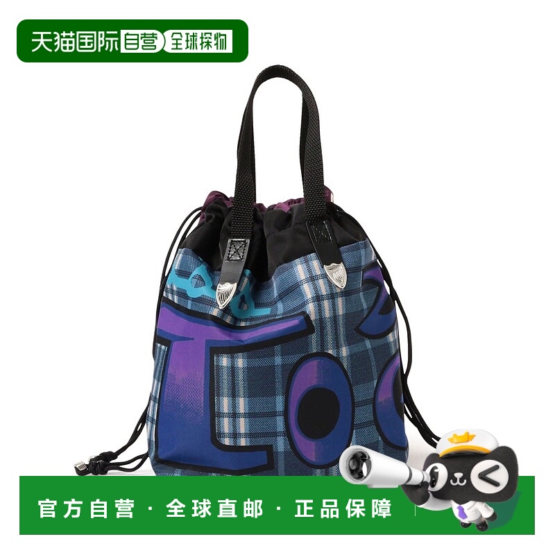 1h可退 日本直邮TOGA TOO 女装 2WAY巾着包 牛皮革配件 轻便尼龙