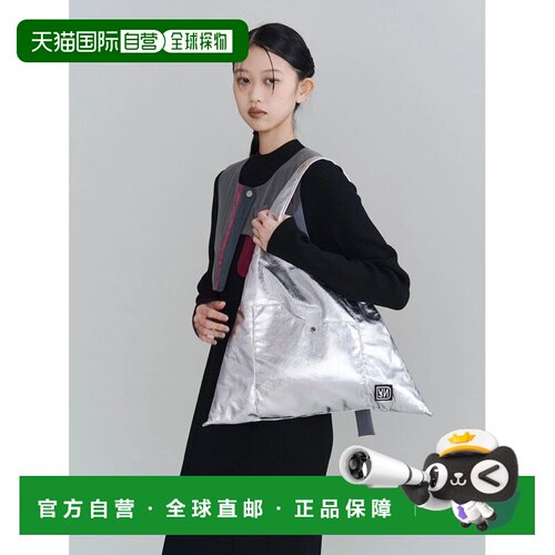 日本直邮UN3D. 女士 2合1三角托特包 黑色仿皮款 522651900501
