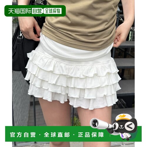 1h可退 日本直邮Ray Cassin 女士 针织拼接迷你裙裤 RCN1061501A0