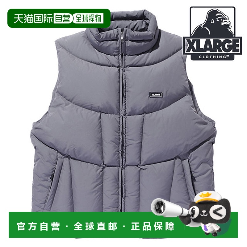 日本直邮XLARGE 拼块羽绒服马甲 [101244021010 FW24WINTER] PANE