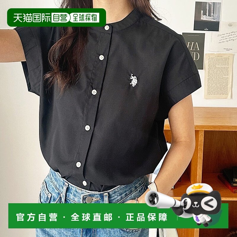 日本直邮GeeRA U.S. POLO ASSN. 翻领半袖衬衫 R04609EW14154 衬