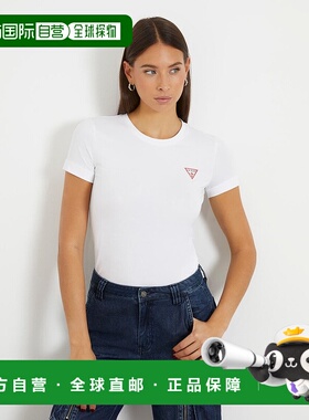 日本直邮Guess SS Cn Mini Triangle Tee 短袖T恤[GU1432EW032243