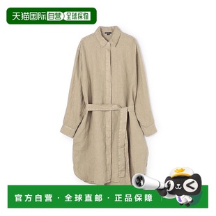 连衣裙 轻薄亚麻衬衫 WKO6965 PERSE 日本直邮JAMES