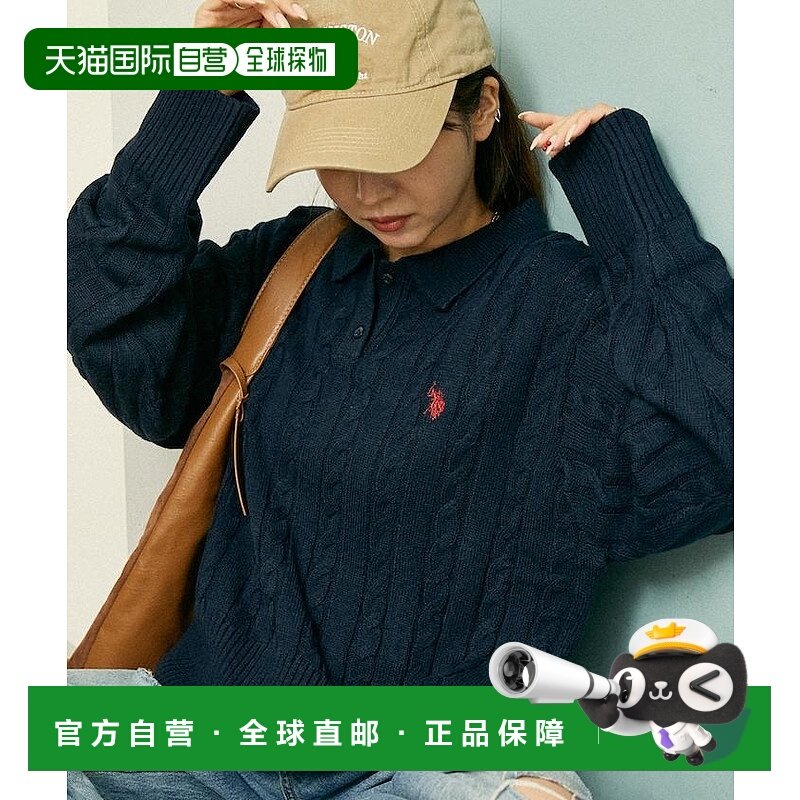 1h可退 日本直邮U.S. POLO ASSN. 女士 2025秋冬限定POLO衫  3232