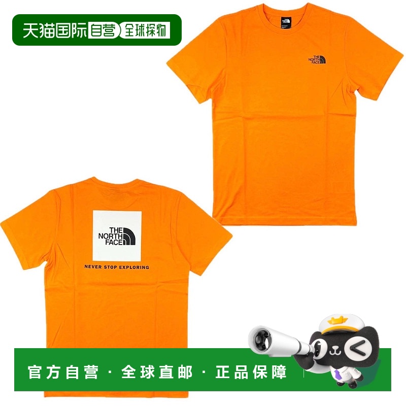 日本直邮 The North Face 红色盒子短袖T恤[NF0A2TX2/NF0A87NP]