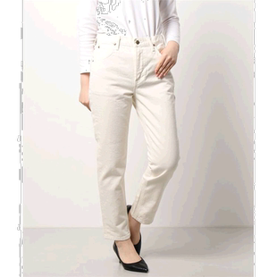 1h可退 日本直邮Lee 女士标准衣橱窄版牛仔裤 日本制造 软质面料