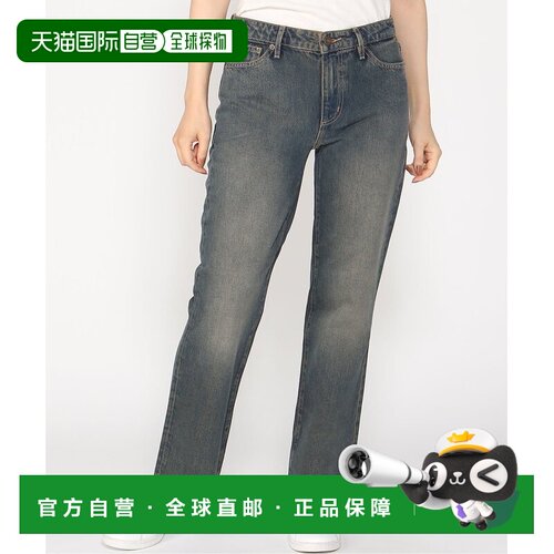 日本直邮GUESS GUESS JEANS 丹宁直筒牛仔裤 W G08 中腰直筒