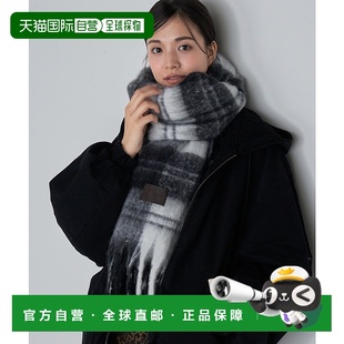 女装 Cassin 大格纹 仿羊绒大披肩 通用 1h可退 四季 日本直邮Ray