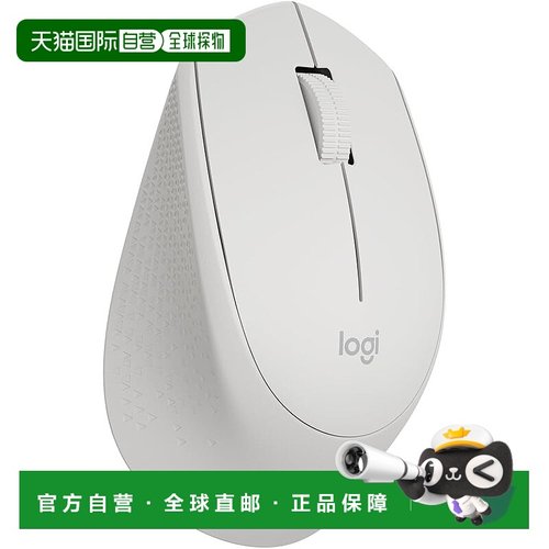 【日本直邮】Logicool罗技 无线鼠标 M331nWH 静音3按键 M331 白