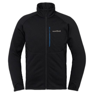 1h可退 日本直邮Montbell 抓绒保暖夹克运动立领拉链外套1106731