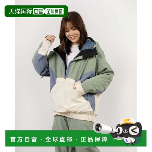 日本直邮ROXY CHLOE KIM ANORAK JK 夹克（绿色）