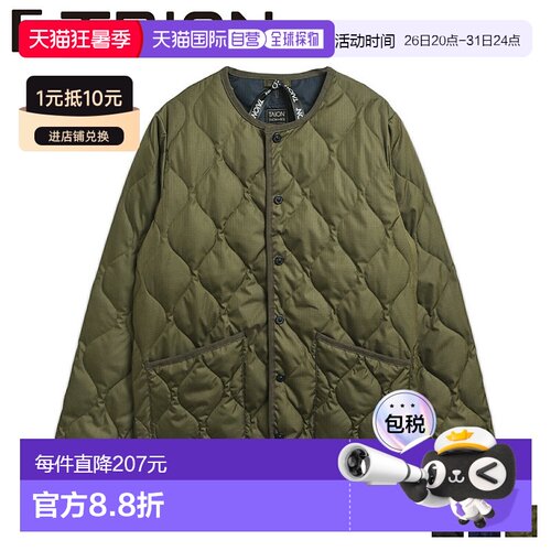 日本直邮TAION男女同款内胆羽绒服外套防寒舒适羽绒服104B2ML-1
