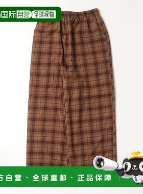日本直邮ROSE BUD 女士 格纹宽松阔腿裤 休闲裤213253031006