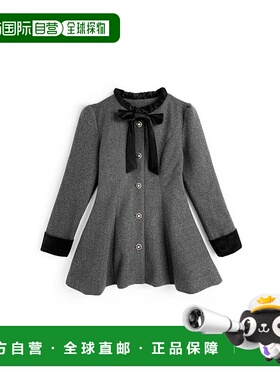 日本直邮日潮 GRL蝴蝶结 A 字迷你外套ru1378