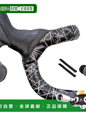 【日本直邮】GORIX 自行车把带 3mm 加厚反光 GLITTER 黑