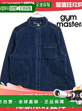日本直邮GYM MASTER 男士 10 盎司弹力牛仔衬衫 JKT G221718 FW23