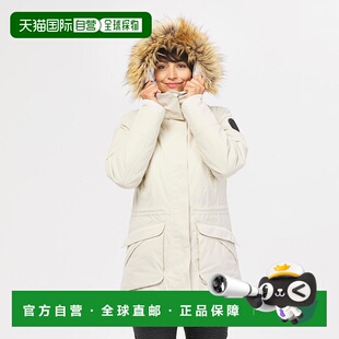 日本直邮迪卡侬 DECATHLON SH900 纯色连帽防水加厚派克棉服 女款