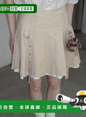 1h可退 日本直邮idem 女士层叠褶皱迷你裙 ID00000082百褶裙