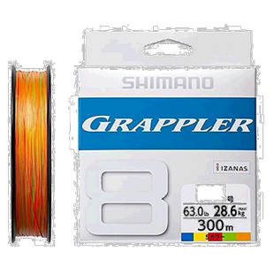 【日本直邮】Shimano禧玛诺鱼线GRAPPLER PE200mLD-A61U5色×10m1