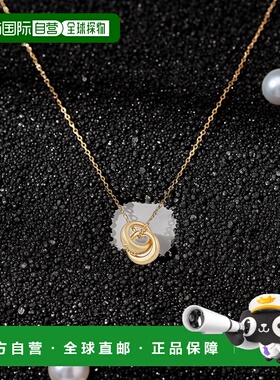 1h可退 日本直邮Paul Smith 女士 Double Ring Motif 精致双环设