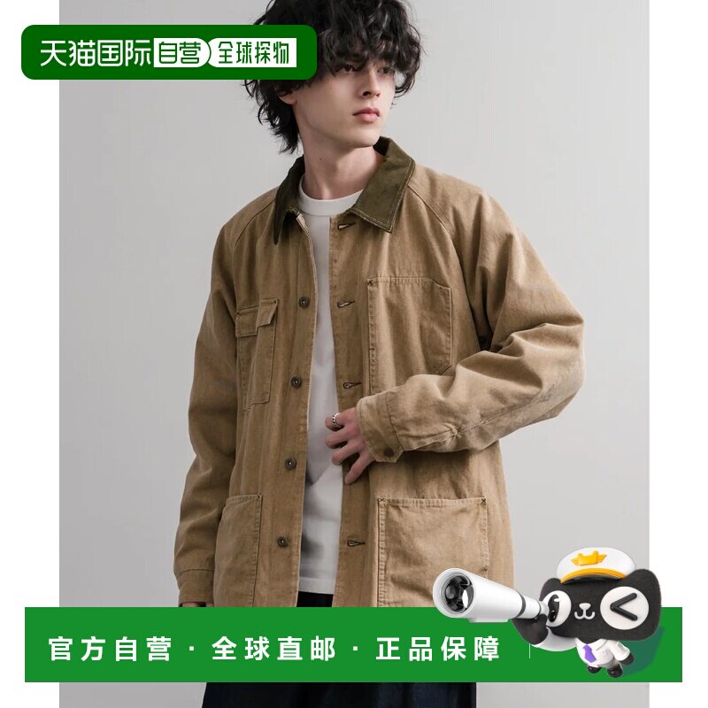 日本直邮Rocky Monroe 连体工装夹克 牛仔夹克 男女同款 外套 灯