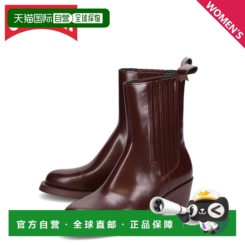 日本直邮露营者 CAMPER 靴子鞋踝靴 BONNIE 妇女 BONNIE 深棕色 K