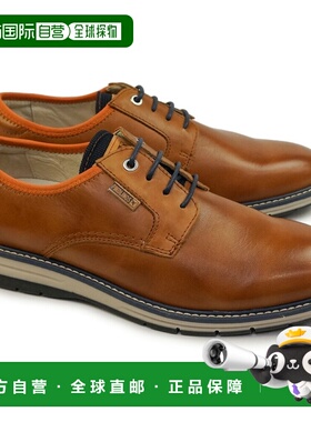 日本直邮Pikolinos 鞋男平头 PK-470 M7V-4138 CANET 真皮商务鞋