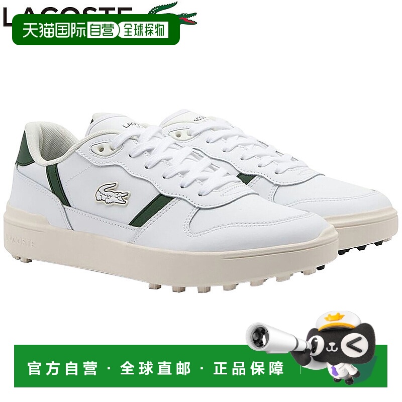 日本直邮LACOSTE 男士 T-CLIP GOLF 225 1 SMA 皮革高尔夫无钉鞋2