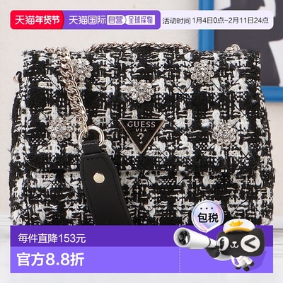 日本直邮Guess EVERLEE Mini Convertible Xbody Flap 女士斜挎包