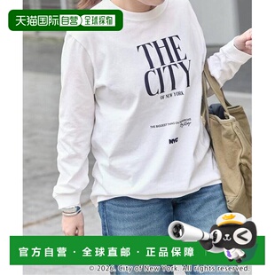 日本直邮JOURNAL STANDARD NYC JS LONG TEE 长袖T恤