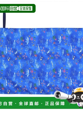 【日本直邮】CCS 男童野餐垫 1人用 防水轻量 蓝色泻湖 NM402500-