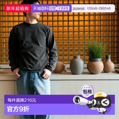 日本直邮[GOLS-802] GOOD ON 长袖圆领T恤新款