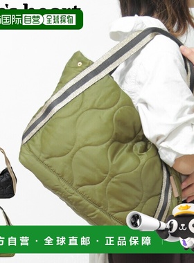 日本直邮REGALO 手提包金色常春藤织带绗缝ONE'S HEART轻便绗缝女