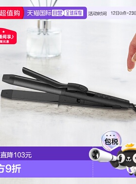 【日本直邮】TESCOM直板夹32mm卷发棒TW363A快速加热可调二合一