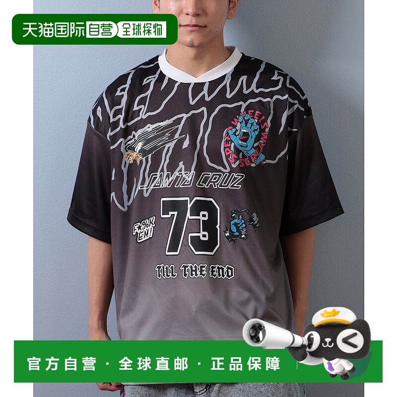 1h可退 日本直邮SANTA CRUZ 男女通用宽松版短袖T恤 502253406
