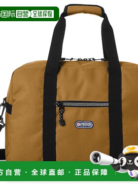 【日本直邮】Outdoor 波士顿旅行包 40L 棕色 22469004斜挎包
