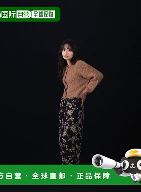 1h可退 日本直邮NATURAL BEAUTY BASIC 艺术花卉系列裤子阔腿裤