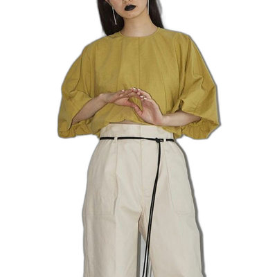 日本直邮TODAYFUL Volumesleeve棉质衬衫Volume Sleeve棉质衬衫短