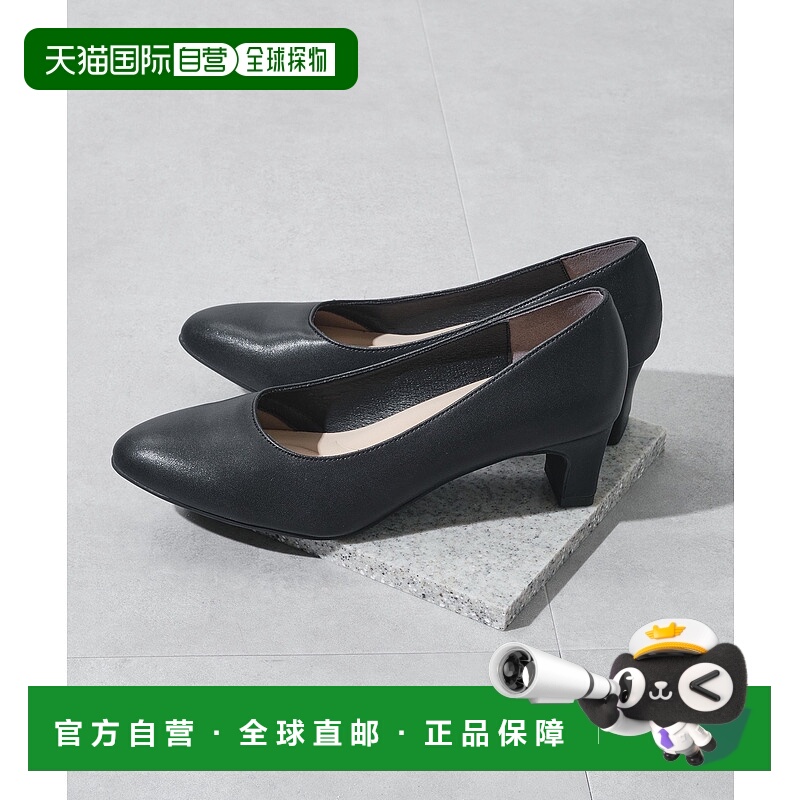 1h可退 日本直邮ORiental TRaffic 女士 圆头中跟单鞋 R-3005 4.8