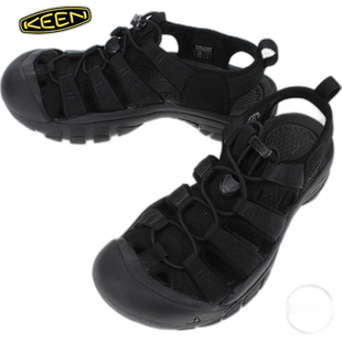 日本直邮KEEN 女士凉鞋 NEWPORT H2 三重黑色 1025028