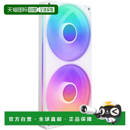 【日本直邮】Nzxt恩杰 机箱风扇 白色 RF-U24HF-W1 FN2263