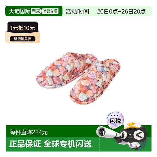 1h可退 日本直邮HYSTERIC GLAMOUR 房间拖鞋 HYS HEART RAMUNE 男