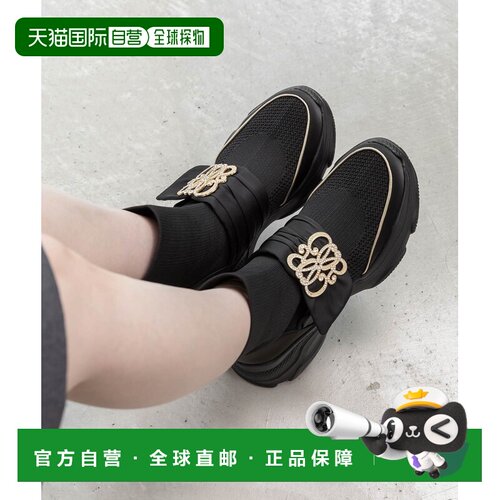 日本直邮RANDA 女士 可持续环保袜套式老爹鞋 金【付后1h可退】