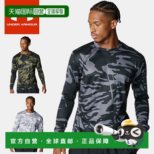 Armour T恤长袖 男士 Tech 圆领可搭配内衣穿着6 日本直邮Under