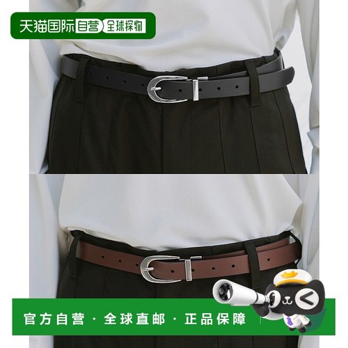 1h可退 日本直邮HARE男装 双面可翻转设计 皮质腰带 608969牛皮